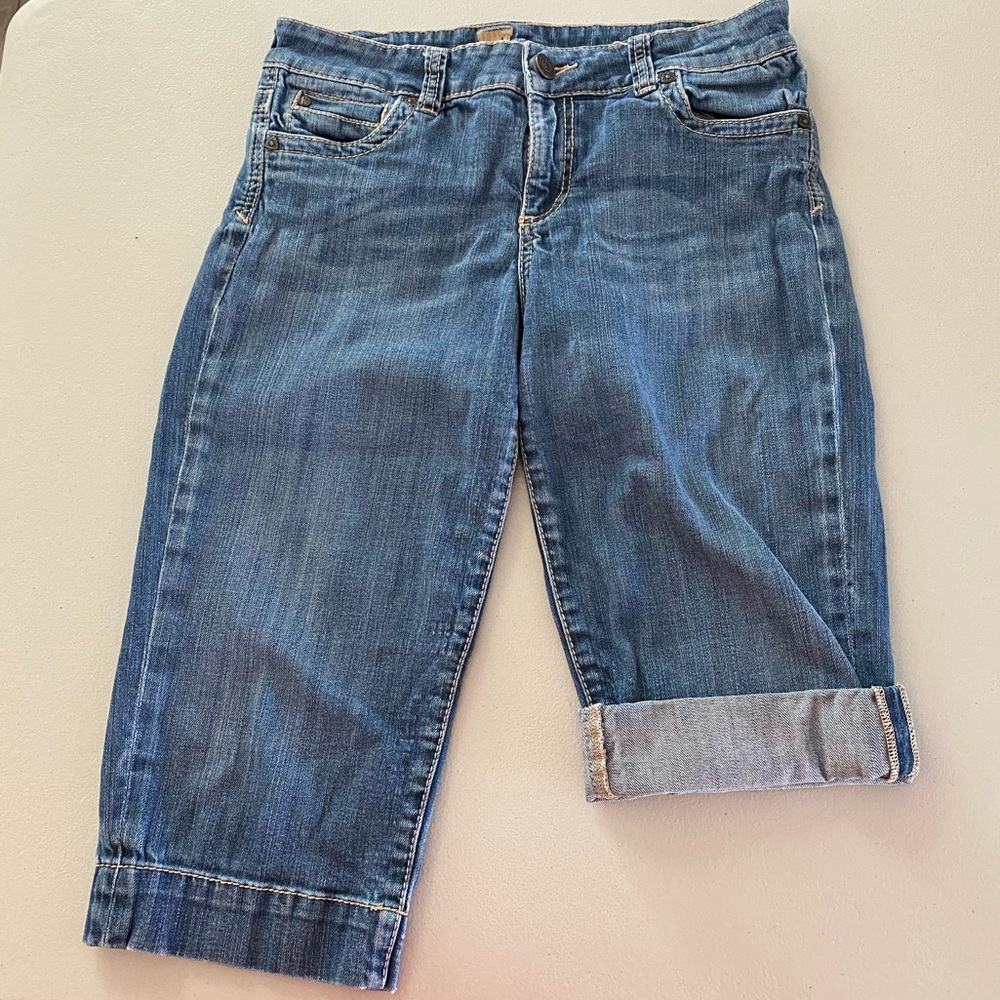 Kut from the Kloth Light Crop Jeans